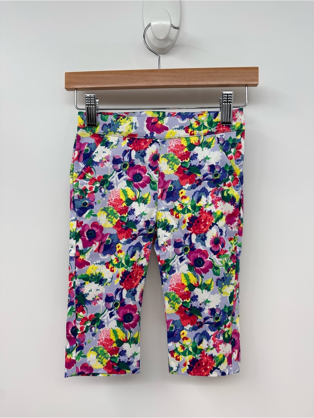 Janie and Jack Floral Chino Pants Size 18-24 Months